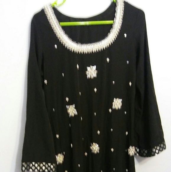 Dresses & Skirts - Indian Beaded Party Dress